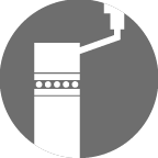 Krumtap med axialleje